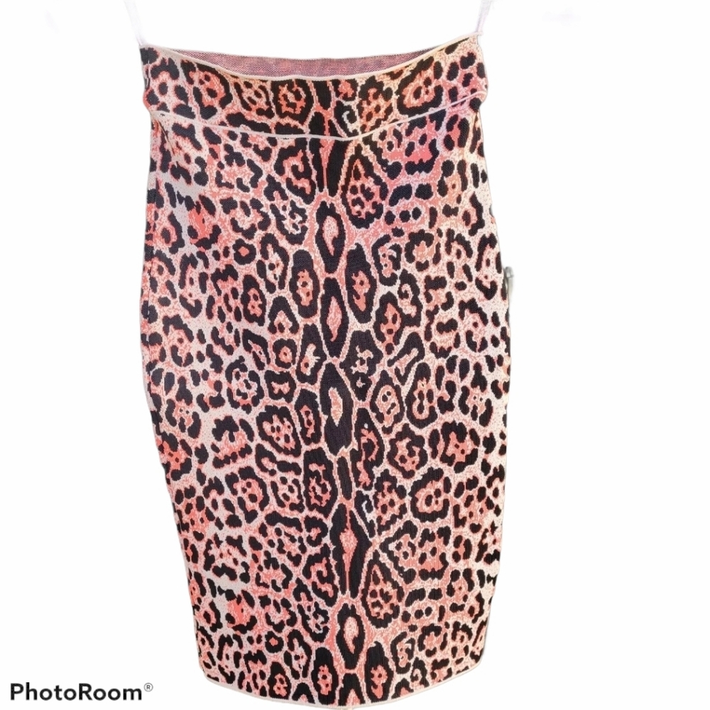 Stretch Knit Bandage Bodycon Slip On Pencil Skirt